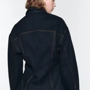 ★ZARA★ TOPSTITCHED DENIM JACKET Zara | Jackets & Coats | Zw Denim Jacket With Topstitching